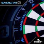 Mission Darts Samurai 4 Professional Bristle Dartboard