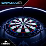 Mission Darts Samurai 4 Professional Bristle Dartboard