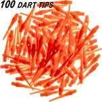 Viper Tufflex III Neon Orange Dart Points 100 Pack