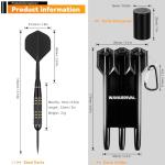 WayArrival 23g Tungsten Steel Tip Darts Set
