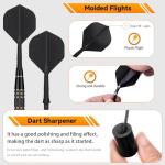 WayArrival 23g Tungsten Steel Tip Darts Set