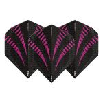 Red Dragon Radical Black & Purple Extra Thick Dart Flights