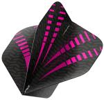 Red Dragon Radical Black & Purple Extra Thick Dart Flights