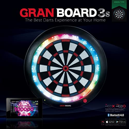 GRANBOARD 3S White LED Bluetooth Dartboard