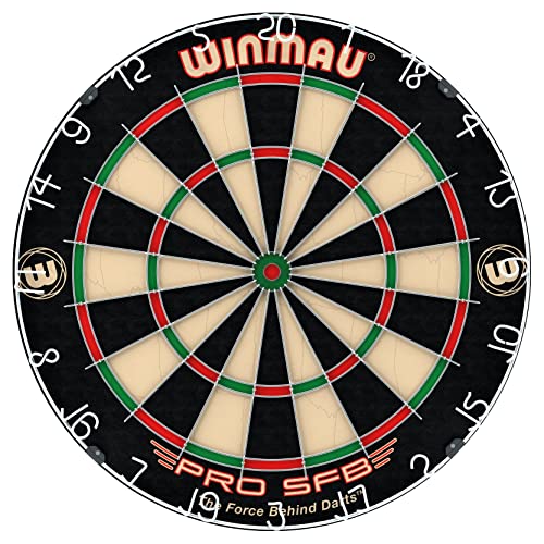 Winmau Man Cave Dartboard Set with Cabinet & Arrows