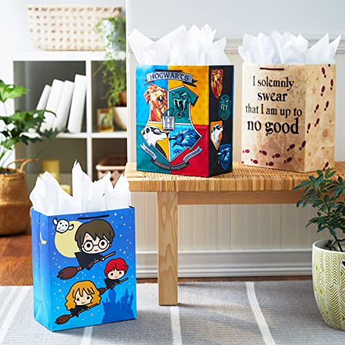 13" Large Harry Potter Gift Bag Bundle (3 Bags)