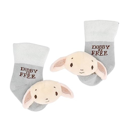Harry Potter Dobby Infant Rattle Socks - Soft & Encouraging