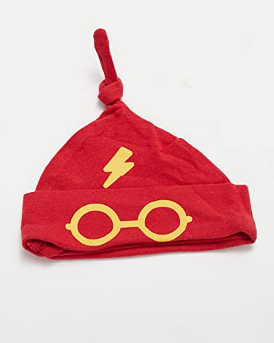 Harry Potter Baby Set: Blanket, Hat, Socks (Red/Yellow/Grey)