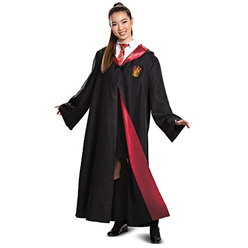 Gryffindor Costume Outerwear, XXL - Black & Red