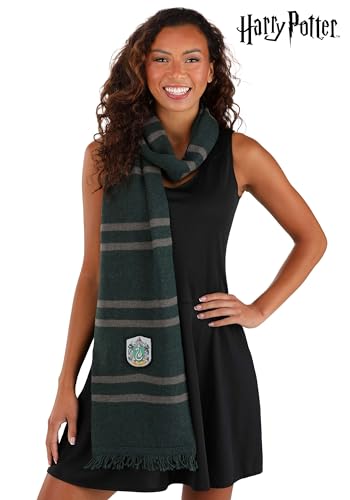 Slytherin House Scarf for Adults and Kids