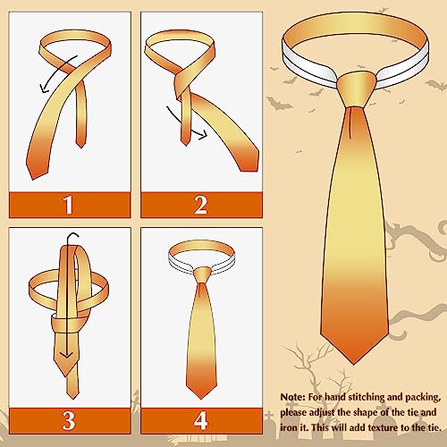 Harry Potter Striped Ties - Set of 4, Multicolor