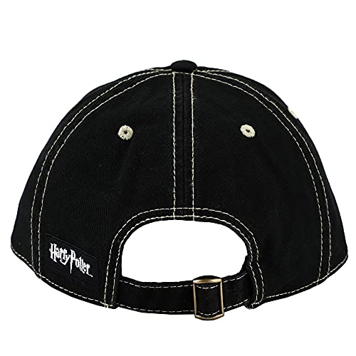 Harry Potter Two-Tone Crest Black Dad Hat