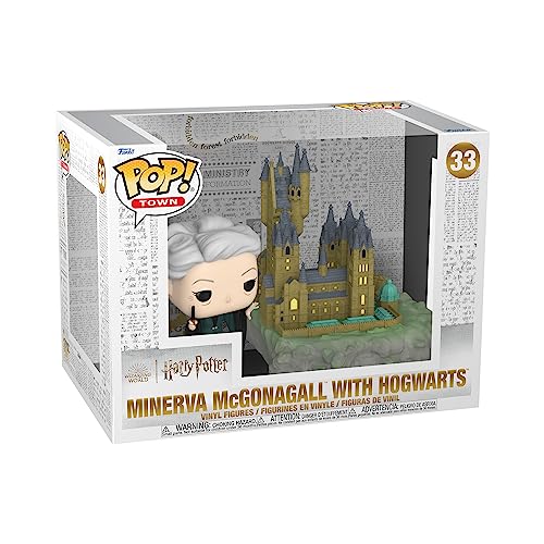 Funko Pop! Town: Harry Potter's Chamber - Minerva with Hogwarts