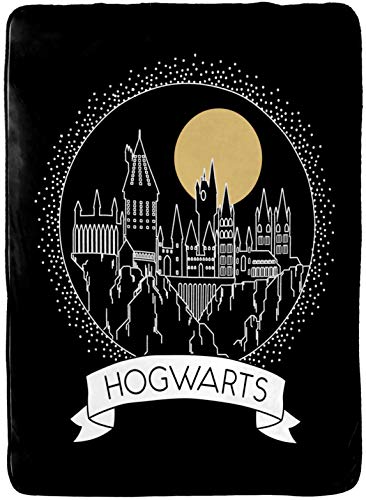 Harry Potter Moonrise Blanket - Hogwarts Theme Blanket