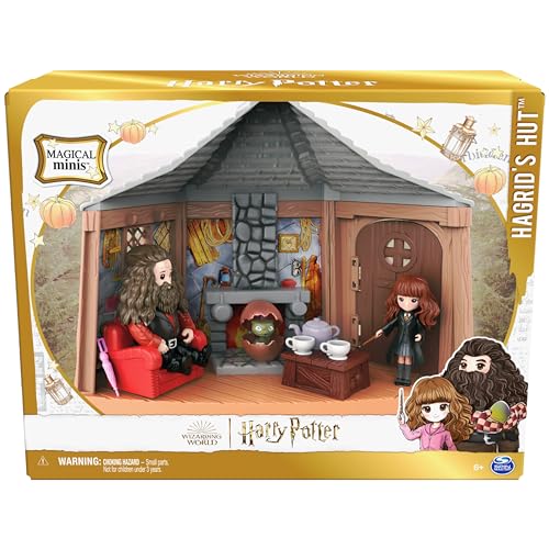 Hagrid’s Hut Playset: Magical Minis with Figures
