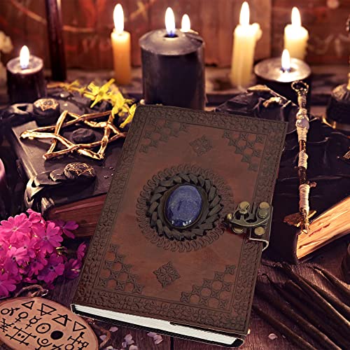 Handmade Harry Potter Leather Journal with Buckle Closure