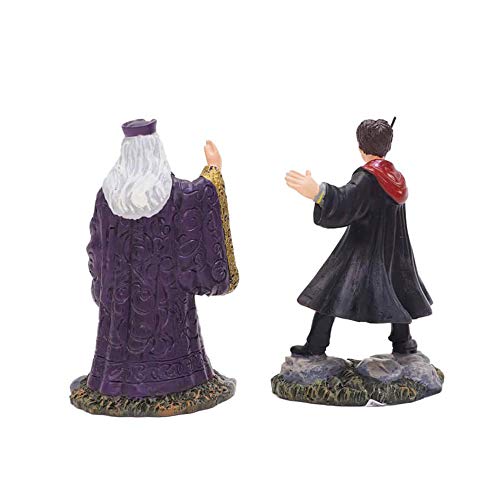 Harry and Headmaster Figurine Set for Potter Village