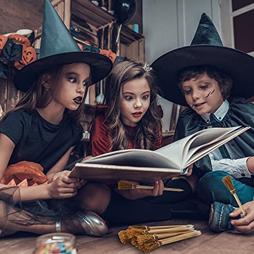 12 Witch Broom Pencils for Harry Potter Party