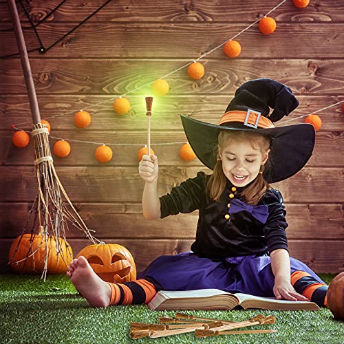 12 Witch Broom Pencils for Harry Potter Party