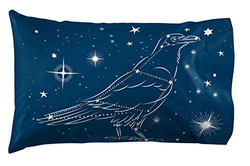 Double-Sided Raven Stars Pillowcase - Kids Super Soft Bedding