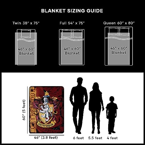 Harry Potter Battle Flag Throw Blanket