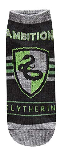 Slytherin Ankle Socks 5-Pack for Juniors/Womens Size 4-10