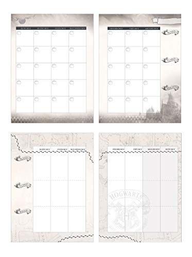 Harry Potter 12-Month Planner with Hogwarts Night Design