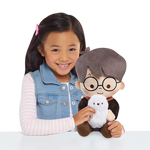 Harry Potter Plush Toy with Hedwig - 11in, Ages 3+ (Amazon Exclusive)