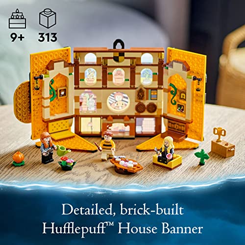 Hufflepuff House Banner LEGO Harry Potter Set