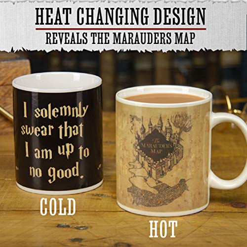 Marauders Map Color Changing Mug, Harry Potter