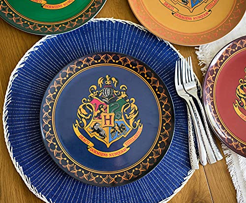 Hogwarts Crest Melamine Plate Set, 10-Inches