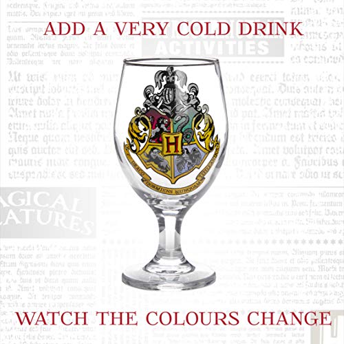 Official Harry Potter Color Change Tumbler Glass