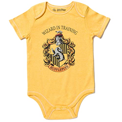 Harry Potter Baby Boys 4-Pack Bodysuits 3-6 Months