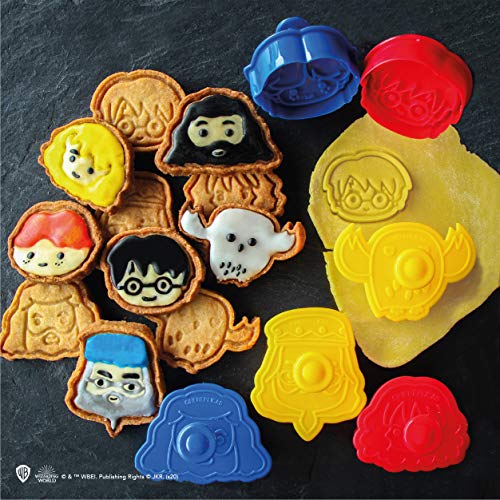 Harry Potter Cookie Cutters - Set of 6 - Official