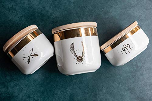 Harry Potter Quidditch Ceramic Storage Jars 3-Pack