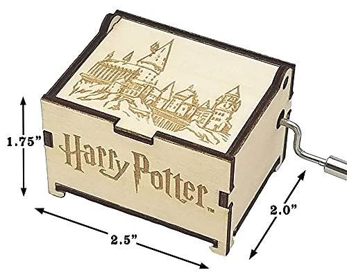Personalized Harry Potter Mini Music Box with Hedwig's Theme