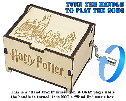 Personalized Harry Potter Mini Music Box with Hedwig's Theme