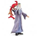 Harry Potter Dumbledore & Fawkes Figurine Set