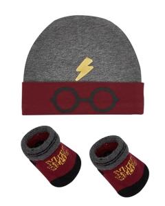 Harry Potter Baby Cap and Bootie Set