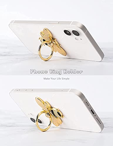 Allengel Bee Phone Ring Holder with Crystal