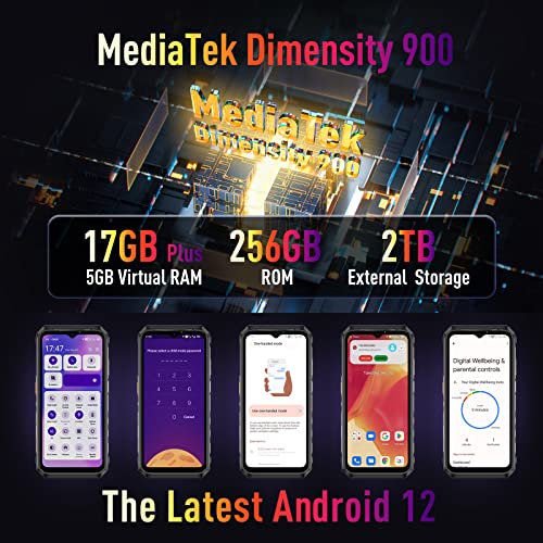 Ulefone 5G Rugged Smartphone with Thermal Imaging Camera