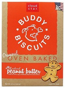Buddy Biscuits Cloud Star, Peanut Butter, 16 Ounce