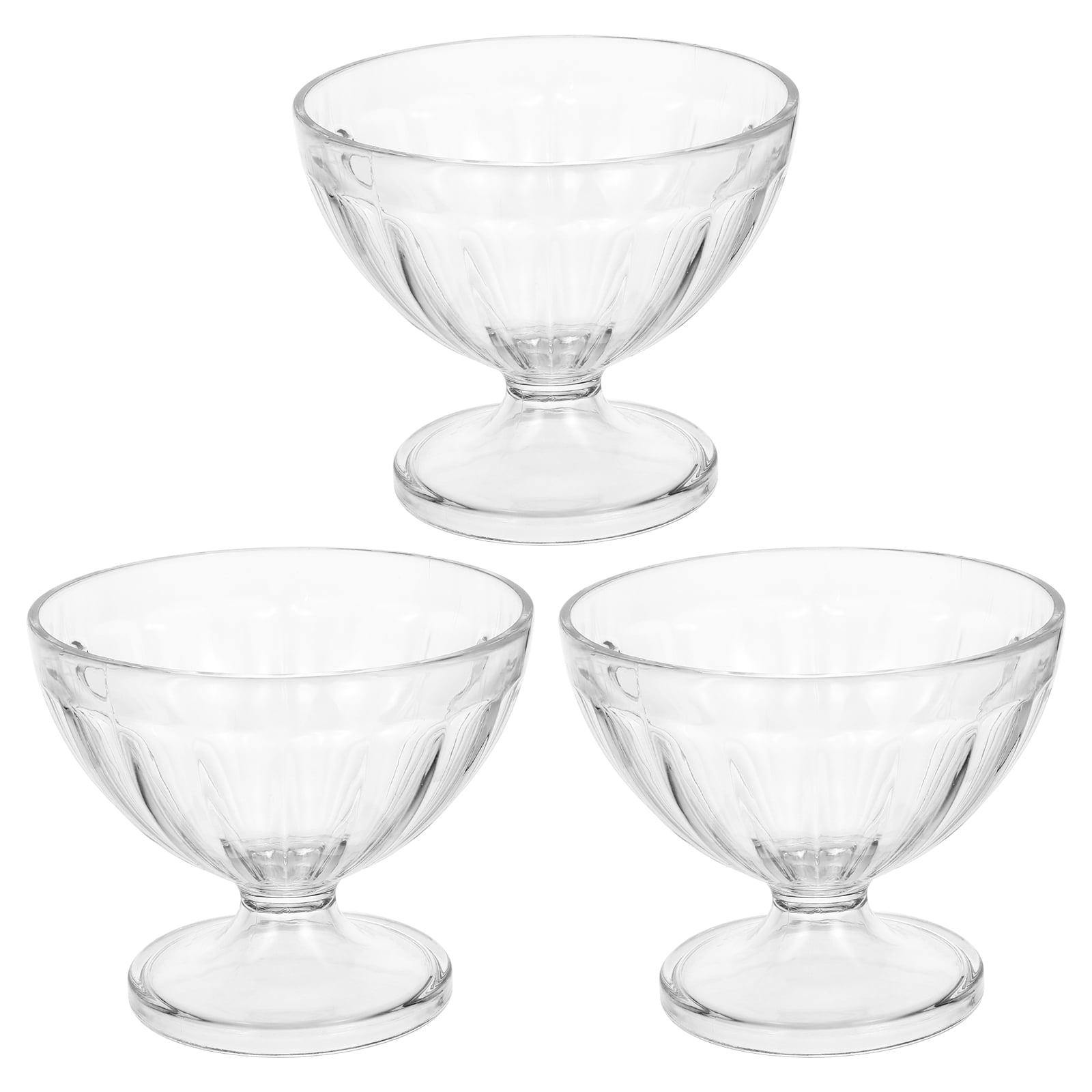 Set of 3 Footed Dessert Bowls
