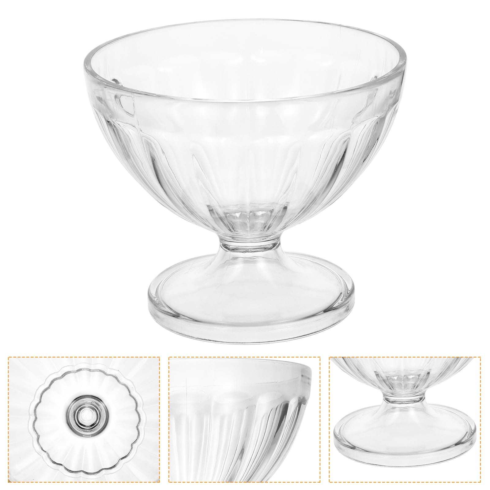Set of 3 Footed Dessert Bowls