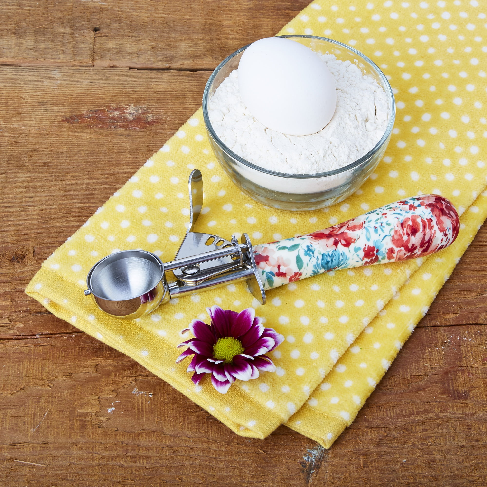 Stainless Steel Cookie Scoop with Dropper