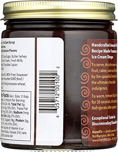 HERRELLS Original Hot Fudge Sauce, 10 OZ