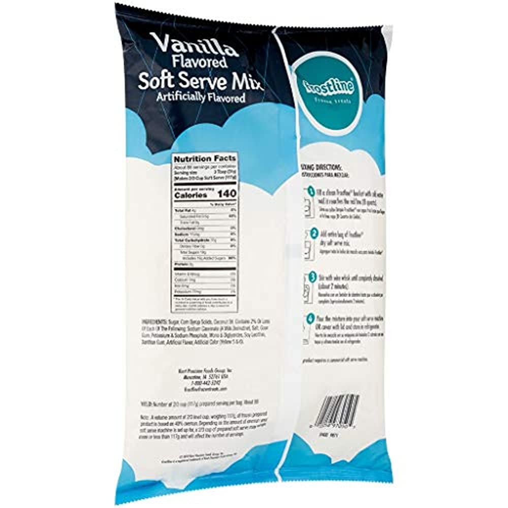 Frostline Vanilla Soft Serve Ice Cream Mix, 6 Pounds