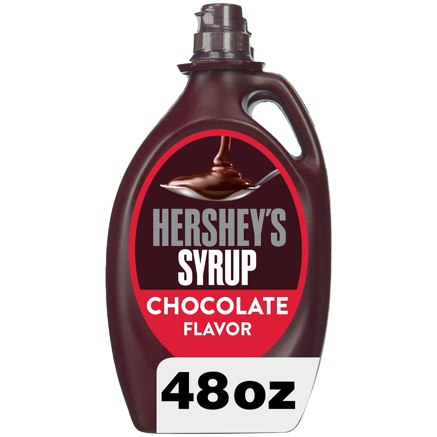 HERSHEY'S Chocolate Syrup, 48 oz Bottle
