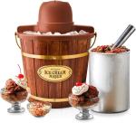 4 Quart Soft Serve Ice Cream Maker with Handle