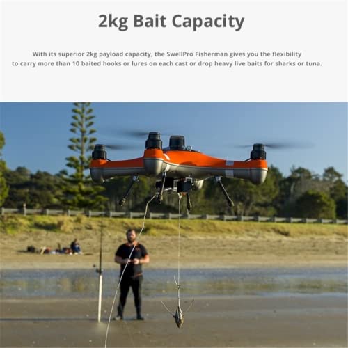 Swellpro Fisherman FD1 Fishing Drone with Hd Camera and Gps, FPV Camera IP67 Waterproof Drone, PL2-F VTX GL1 FPV Bundle